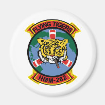 HMM-262 Flying Tigers Fridge Magnets