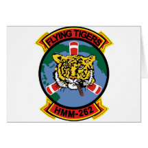 HMM-262 Flying Tigers Greeting Card