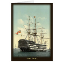 HMS Victory  Note Card