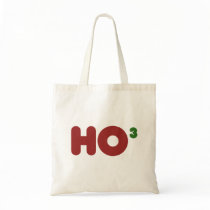 Ho 3 Nerdy Christmas Canvas Bags