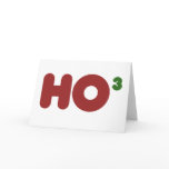 Ho 3 Nerdy funny christmas Cards