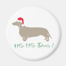Ho, Ho, Doxie! Magnets