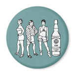 Ho, Ho, Ho And... Fridge Magnet