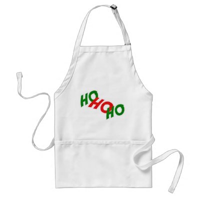 Ho Ho Ho Apron by CreatureCreations