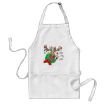 HO HO HO by SHARON SHARPE Apron