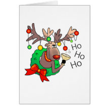 HO HO HO by SHARON SHARPE Card