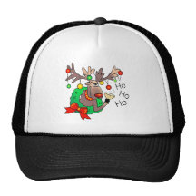 HO HO HO by SHARON SHARPE Hat