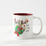 HO HO HO by SHARON SHARPE Mugs