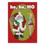 ho, ho, HO Christmas Greeting Cards