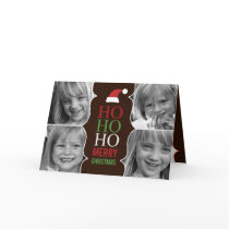 HO HO HO Christmas/Holiday Photo Card