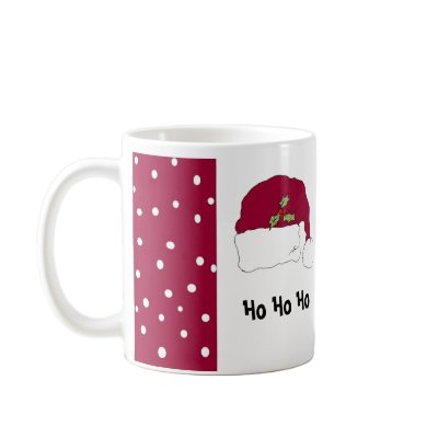 Ho Ho Ho Christmas mug by seashell2