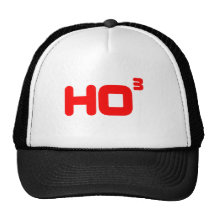 Ho Ho Ho -  Cubed - Funny Christmas Design Mesh Hats