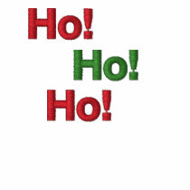 Ho! Ho! Ho! Embroidered Shirt