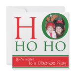 Ho Ho Ho Invitation