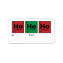 Ho Ho Ho Address Label