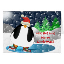 Ho!Ho!HO! Merry Christmas! Greeting Cards