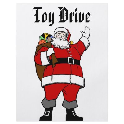 Ho,Ho,Ho Merry Christmas! - Toy Drive Flyer by nightmare7darkangel