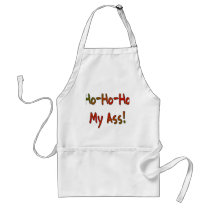 Ho-Ho-Ho My Ass! Apron