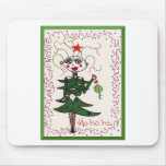 Ho, ho, ho, Noël Elf Tapis De Souris