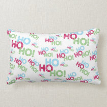 Ho Ho Ho oreiller multicolore de Noël oreillers american