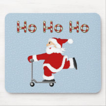 Ho Ho Ho Speeding Santa Mousepad