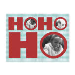 Ho Ho Holiday Photo Postcard postcards