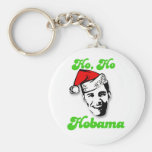 Ho, Ho, Obama Keychain