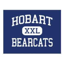 Hobart - Bearcats - High School - Hobart Oklahoma Postcard