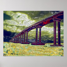 Hobart Bridge Posters