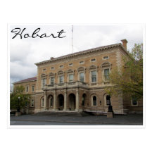 hobart town hall post cards