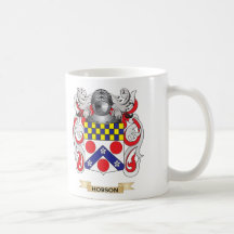 Hobson Coat of Arms (Family Crest) Coffee Mugs