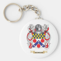 Hobson Coat of Arms (Family Crest) Keychains
