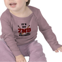 Hockey 2nd Birthday T shirts and Gifts