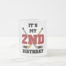 Hockey 2nd Birthday T shirts and Gifts Coffee Mugs