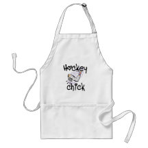 Hockey Chick T-shirts and Gifts Apron