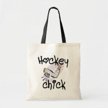 Hockey Chick T-shirts and Gifts Bags