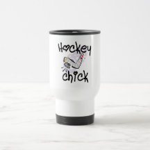 Hockey Chick Tshirts and Gifts Coffee Mugs