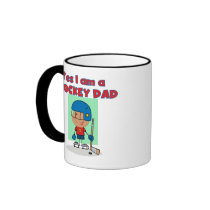 Hockey Dad T-shirts and Gifts Mugs