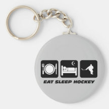 Hockey drôle porte-clé