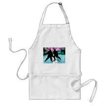 Hockey Duo Face Off Apron