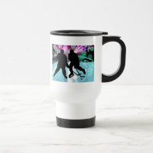 Hockey Duo Face Off Mug