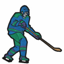 Hockey Embroidered Shirt