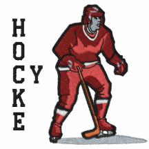 Hockey Embroidered Shirt