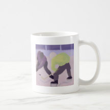 Hockey Face Off, Mug