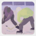 Hockey Face Off, Sticker