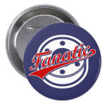 Hockey Fanatic Pinback Button