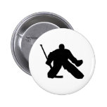 Hockey - gardien de but badge