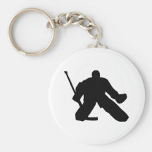 Hockey - gardien de but porte-clé