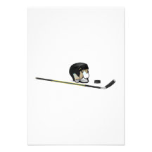 Hockey Gear Personalized Invite