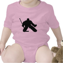 Hockey - Goalie Baby Bodysuit